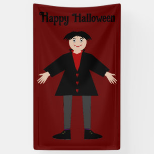 Lona Personalizado de vampiros de Halloween