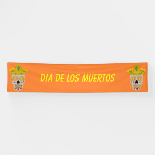 Lona Personalizado del Día de la Calavera Muerta en Méx