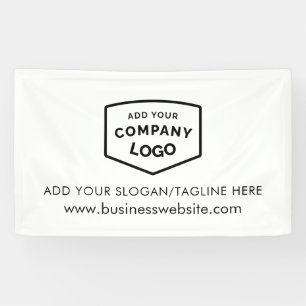 Lona Personalizado del logotipo comercial y del sitio w