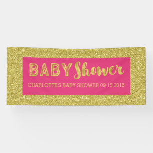 Lona Personalizado del Rótulo de Baby Shower del