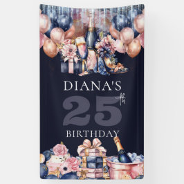 Lona Personalizado el cumpleaños de cualquier año de lu