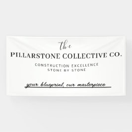 Lona Personalizado Empresa inmobiliaria Nombre Banne