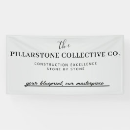 Lona Personalizado Empresa inmobiliaria Nombre Banne