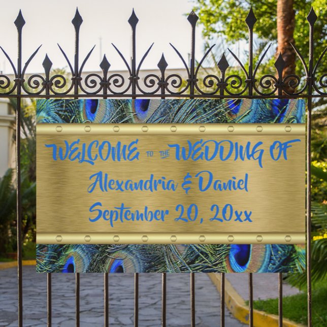 Lona Personalizado Gran De Oro Y De Pescado De Peacock  (Subido por el creador)