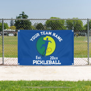 Lona Personalizado Pickleball Club Team Player Pickler 