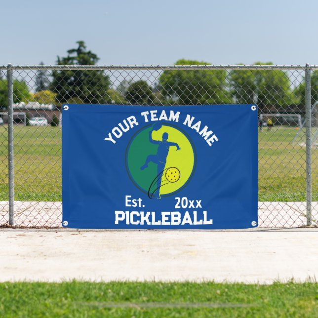 Lona Personalizado Pickleball Club Team Player Pickler  (in situ)