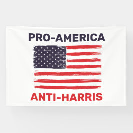 Lona Personalizado Pro America Anti Harris