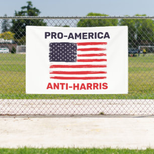 Lona Personalizado Pro America Anti Harris
