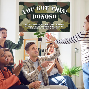 Lona ¡Personalizado Tienes Esto! Campamento de Arranque