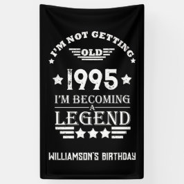 Lona Personalizado Treinta fiesta de 30 años