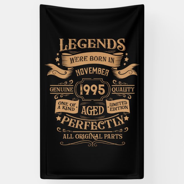 Lona Personalizado Treinta fiesta de 30 años (Vertical)