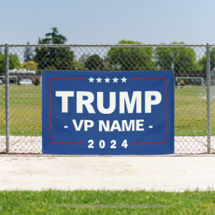 Lona Personalizado Trump Vicepresidente 2024