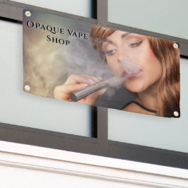 Lona Personalizar acento de negocio de vapeo de mujer j