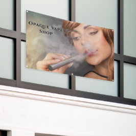 Lona Personalizar acento de negocio de vapeo de mujer j
