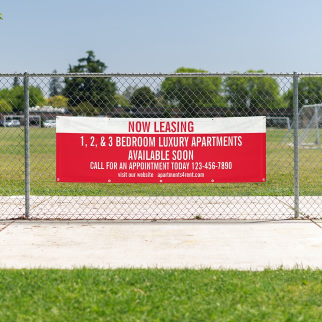 Lona Personalizar Ahora Arrendando Apartamentos Para Al (In situ)