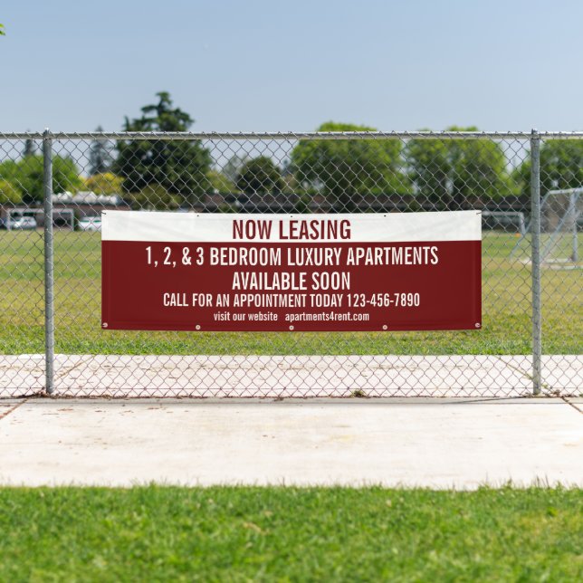 Lona Personalizar Ahora Arrendando Apartamentos Para Al (In situ)