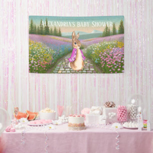 Lona Personalizar Baby Shower de Peter Rabbit
