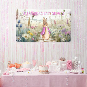 Lona Personalizar Baby Shower de Peter Rabbit