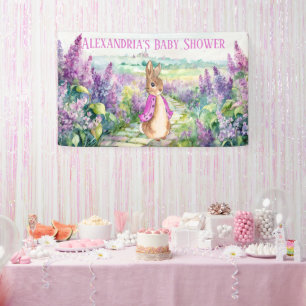 Lona Personalizar Baby Shower de Peter Rabbit