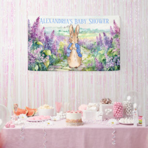 Lona Personalizar Baby Shower de Peter Rabbit