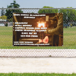 Lona Personalizar Blacksmith Forge Shop