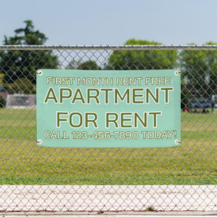 Lona Personalizar contrato de alquiler de apartamento g