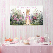 Personalizar el Baby Shower de Peter the rabbit