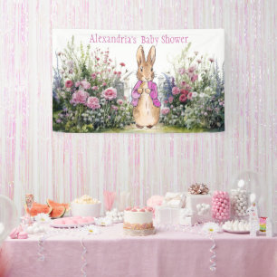 Lona Personalizar el Baby Shower de Peter the rabbit