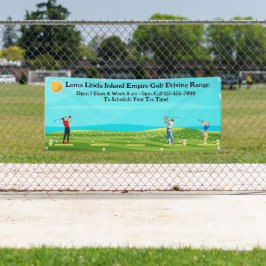 Lona Personalizar escena empresarial de campo de prácti