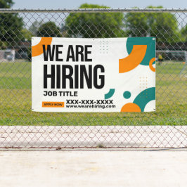 Lona Personalizar Estamos Contratando Información de co