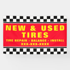 Lona Personalizar la venta de neumáticos nuevos y usado