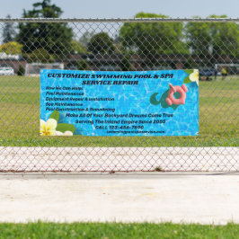 Lona Personalizar Piscina Spa Mantenimiento Reparación 
