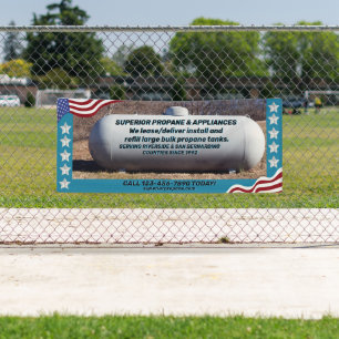 Lona Personalizar Propano Renovación de Leasing de tanq