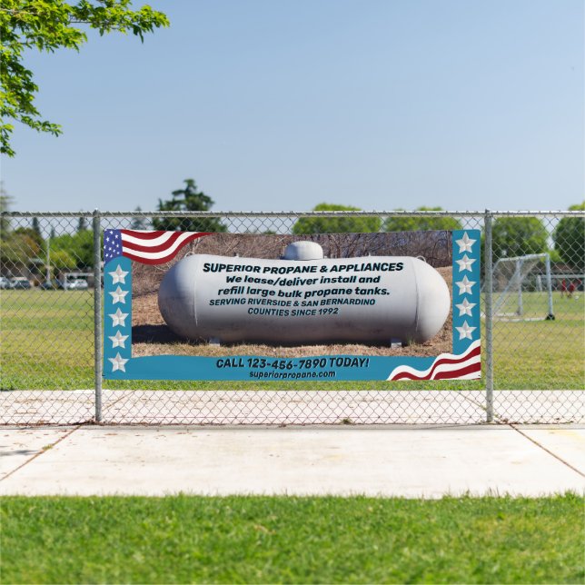 Lona Personalizar Propano Renovación de Leasing de tanq (in situ)