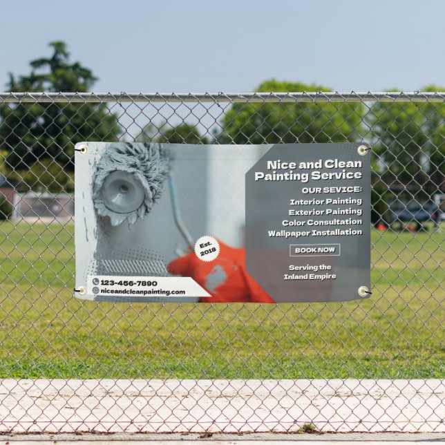 Lona Personalizar Residencial Comercial de Pintura (in situ)