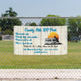 Lona Personalizar RV Park Campsite Highway