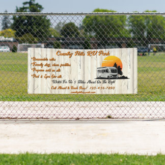 Lona Personalizar RV Park Campsite Highway