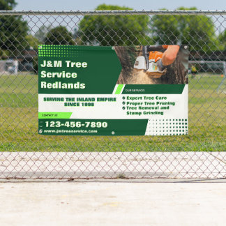 Lona Personalizar Servicio de Árbol Arborista Triturado