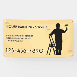Lona Personalizar Servicio de Pintura de Casas Promoció
