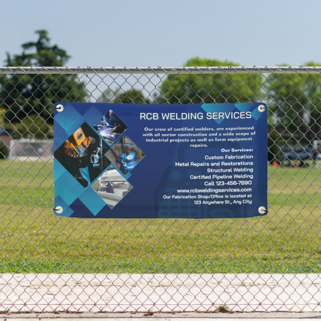 Lona Personalizar Servicios de Contratista de Soldadura (in situ)