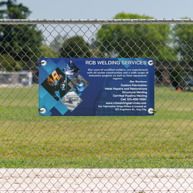 Lona Personalizar Servicios de Contratista de Soldadura (in situ)