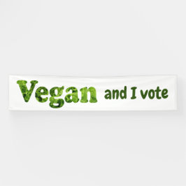 Lona Personalizar Vegan Activista Voter