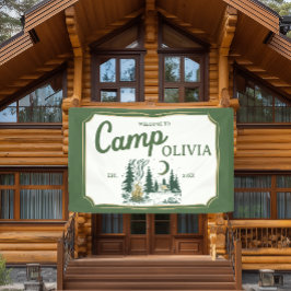 Lona Personalized Camp Bachelorette Party Welcome