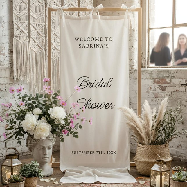 Lona Personalized Wedding Welcome Bridal Shower Engaged (Subido por el creador)