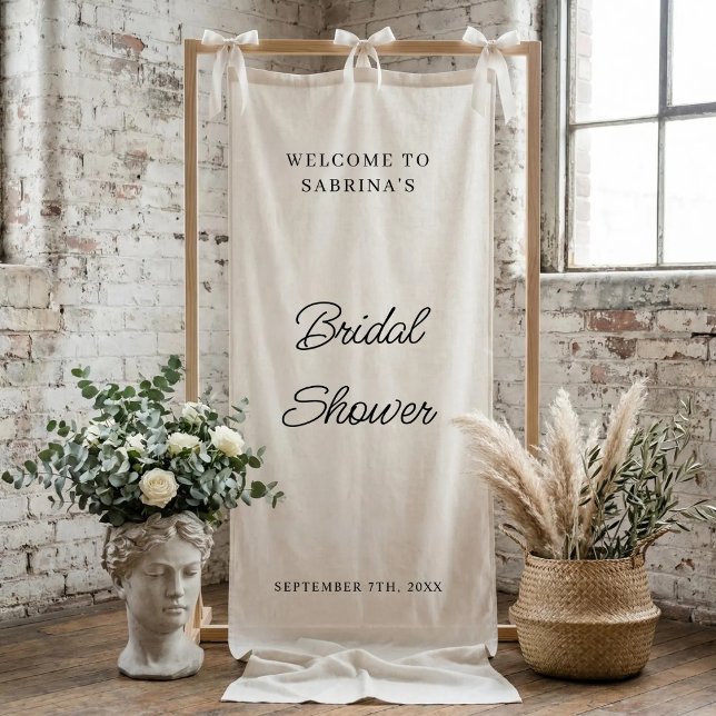 Lona Personalized Wedding Welcome Bridal Shower Engaged (Subido por el creador)