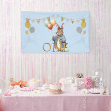 Peter el primer cumpleaños del conejo