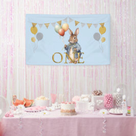 Lona Peter el primer cumpleaños del conejo