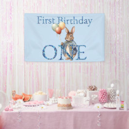 Lona Peter el primer cumpleaños del conejo