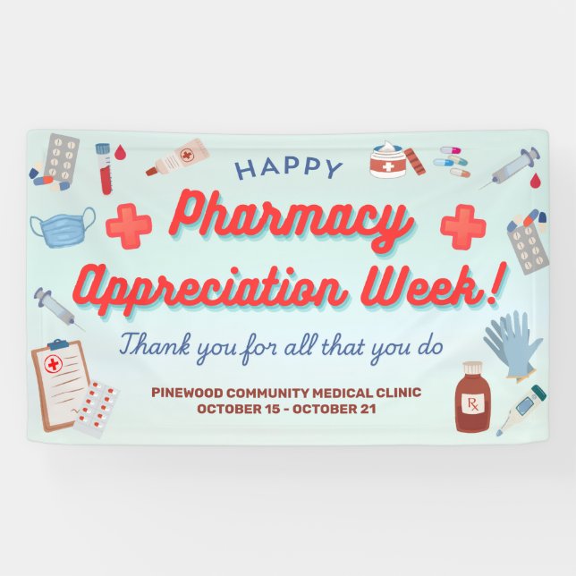 Lona Pharmacy Appreciation Week Banner (Horizontal)