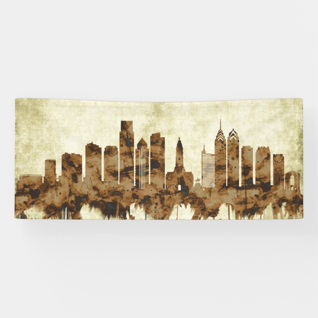 Lona Philadelphia Pennsylvania Cityscape (Horizontal)